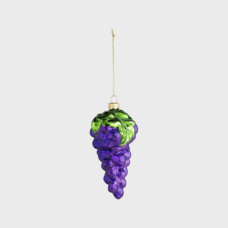 Grape Glass Ornament