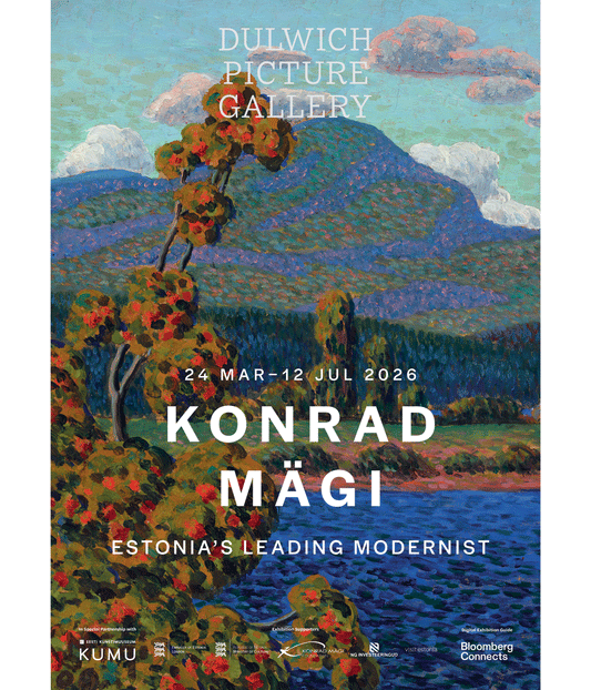 Konrad Mägi Exhibition Poster