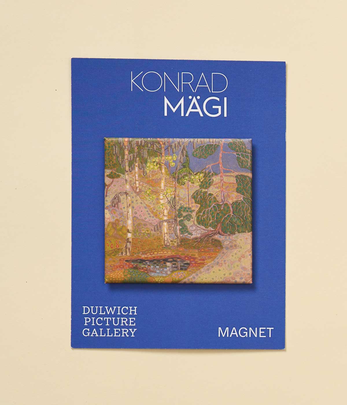 Konrad Mägi Magnet Norwegian Landscape. Bog Landscape