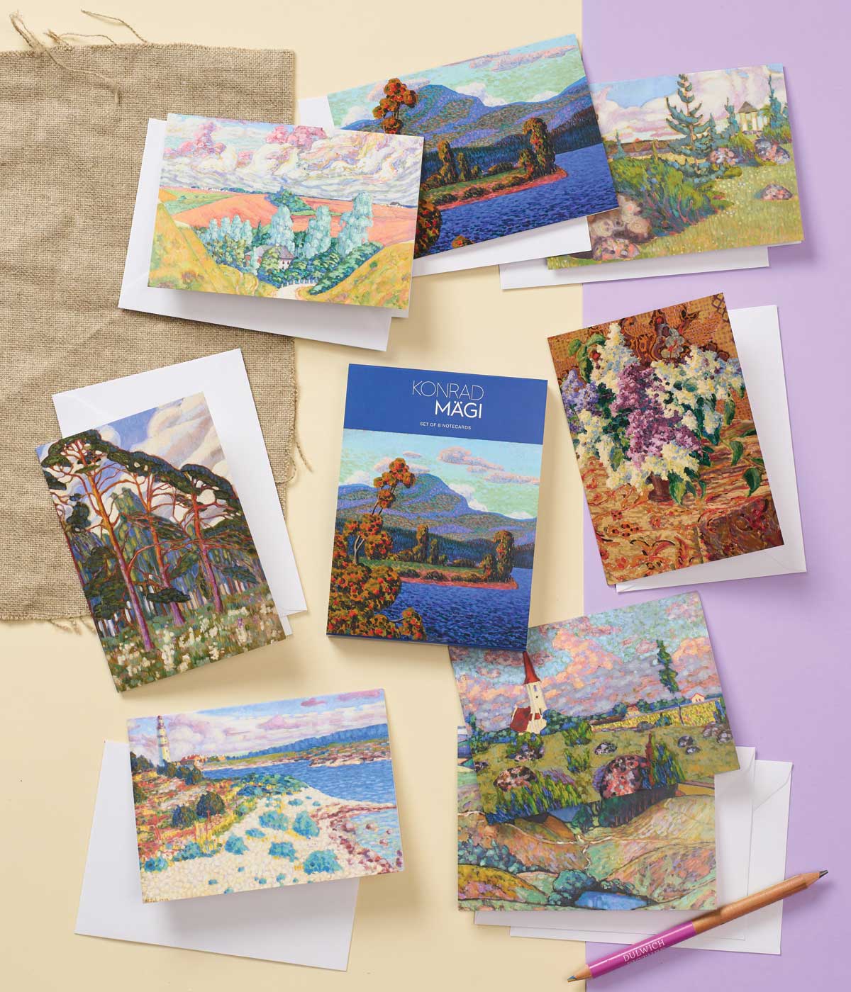 Konrad Mägi Card Pack Set of 8