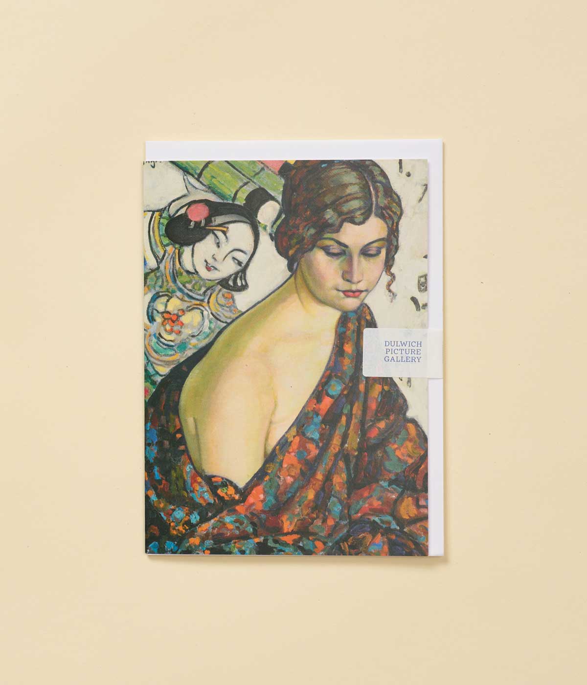 Konrad Mägi Greetings Card Portrait of a Lady