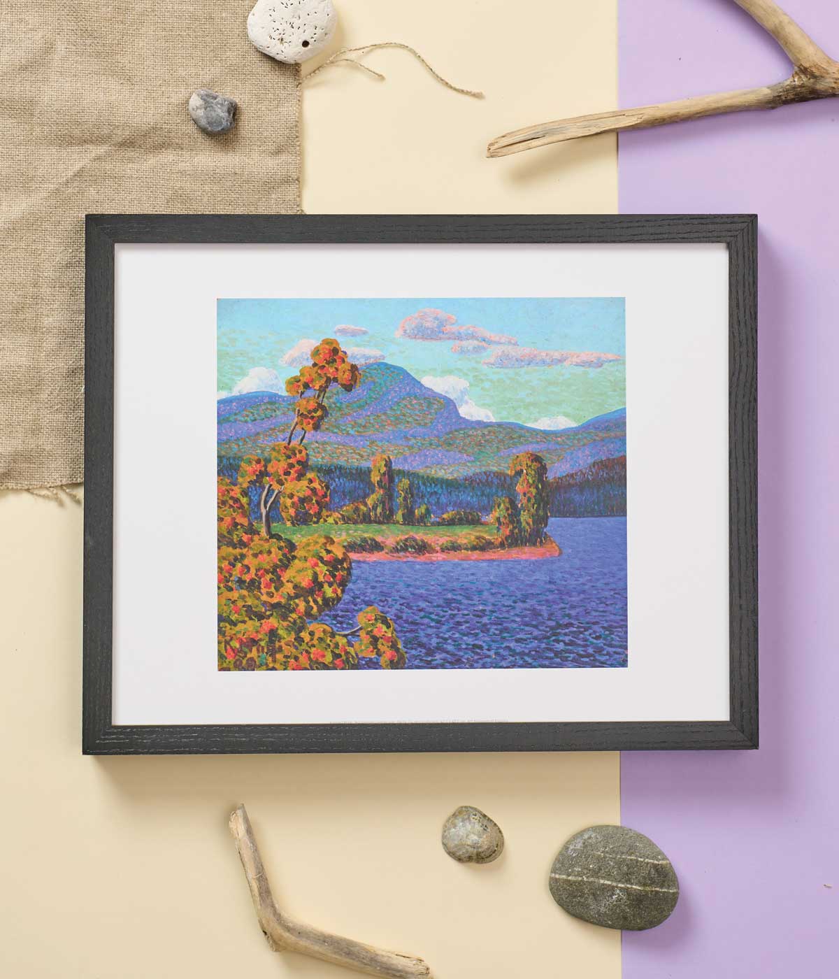 Konrad Mägi Print Norwegian Landscape