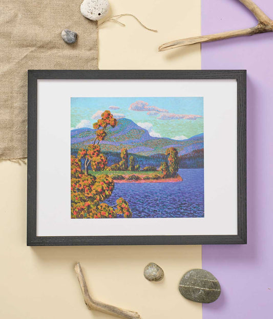 Konrad Mägi Print Norwegian Landscape