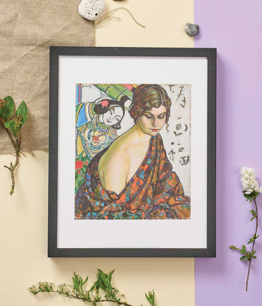 Konrad Mägi Print Portrait of a Lady