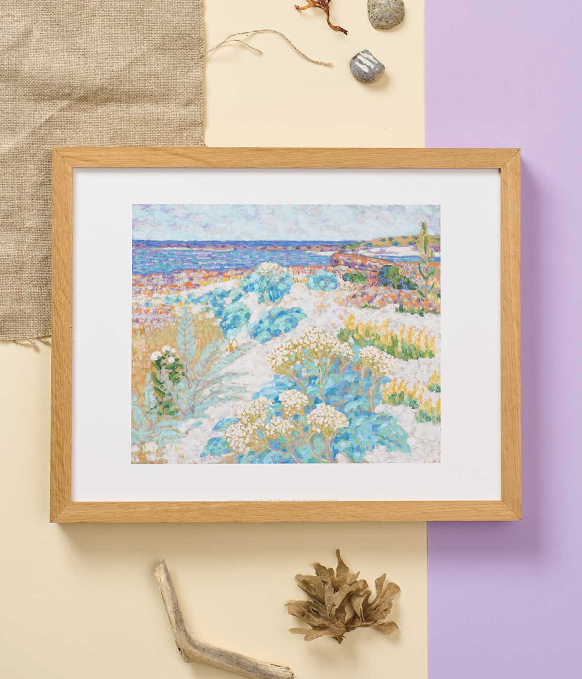 Konrad Mägi Print Sea Kale