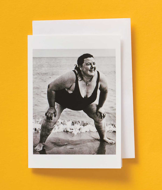 Lisette Model Greetings Card Coney Island