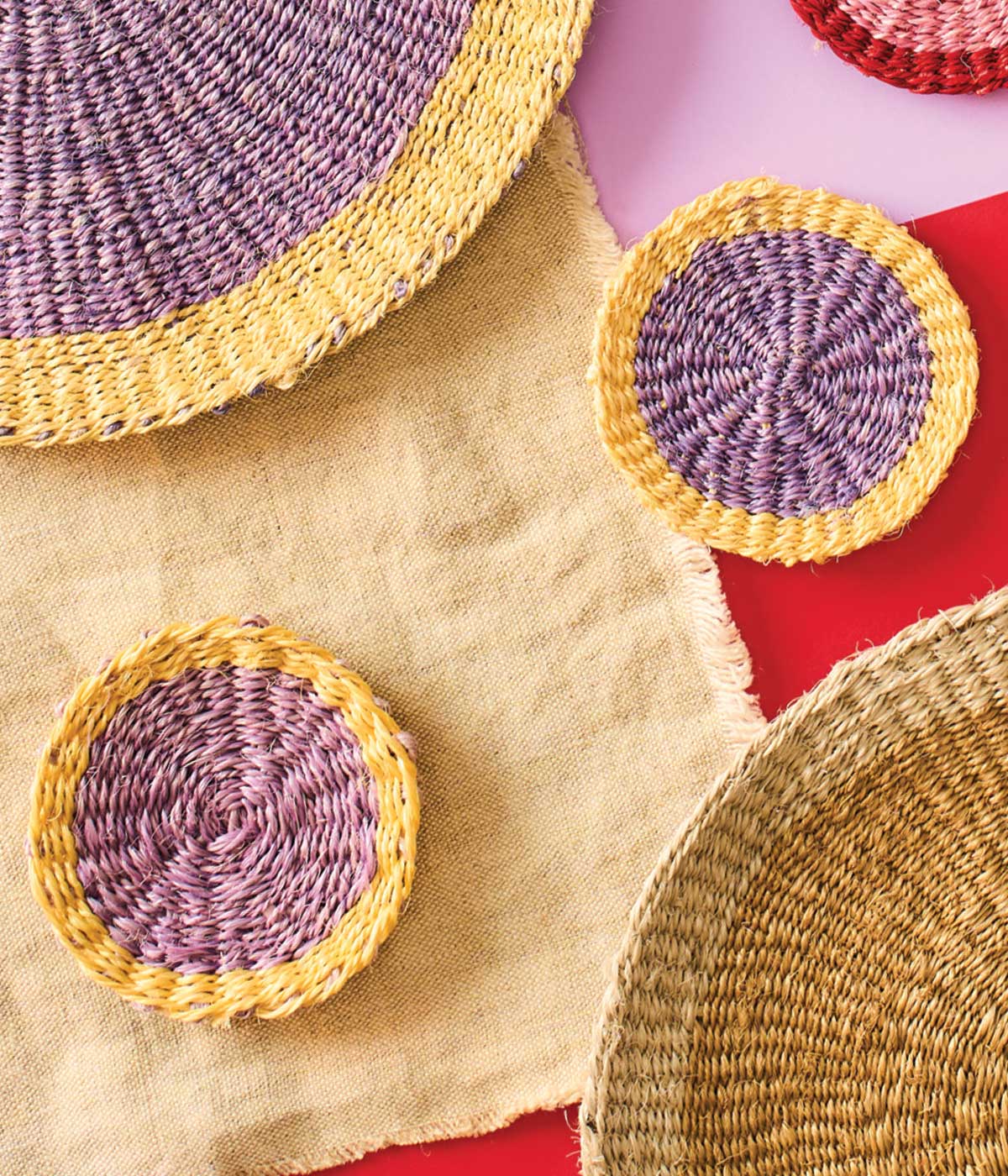 MOSI Lavender & Yellow Coaster