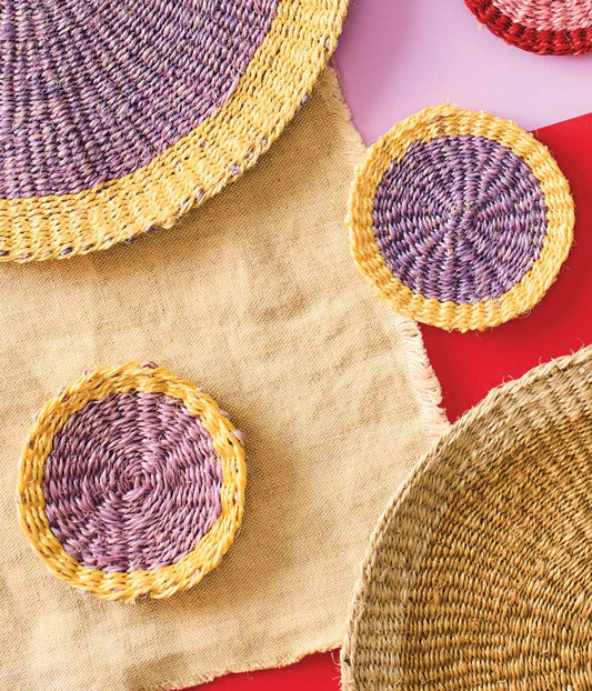 MOSI Lavender & Yellow Coaster