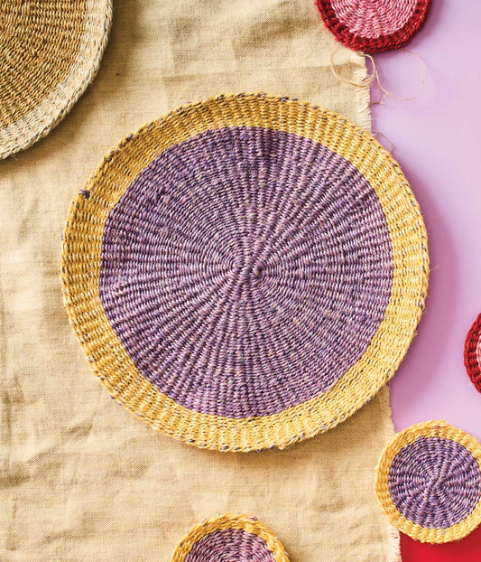 MOSI Lavender & Yellow Placemat