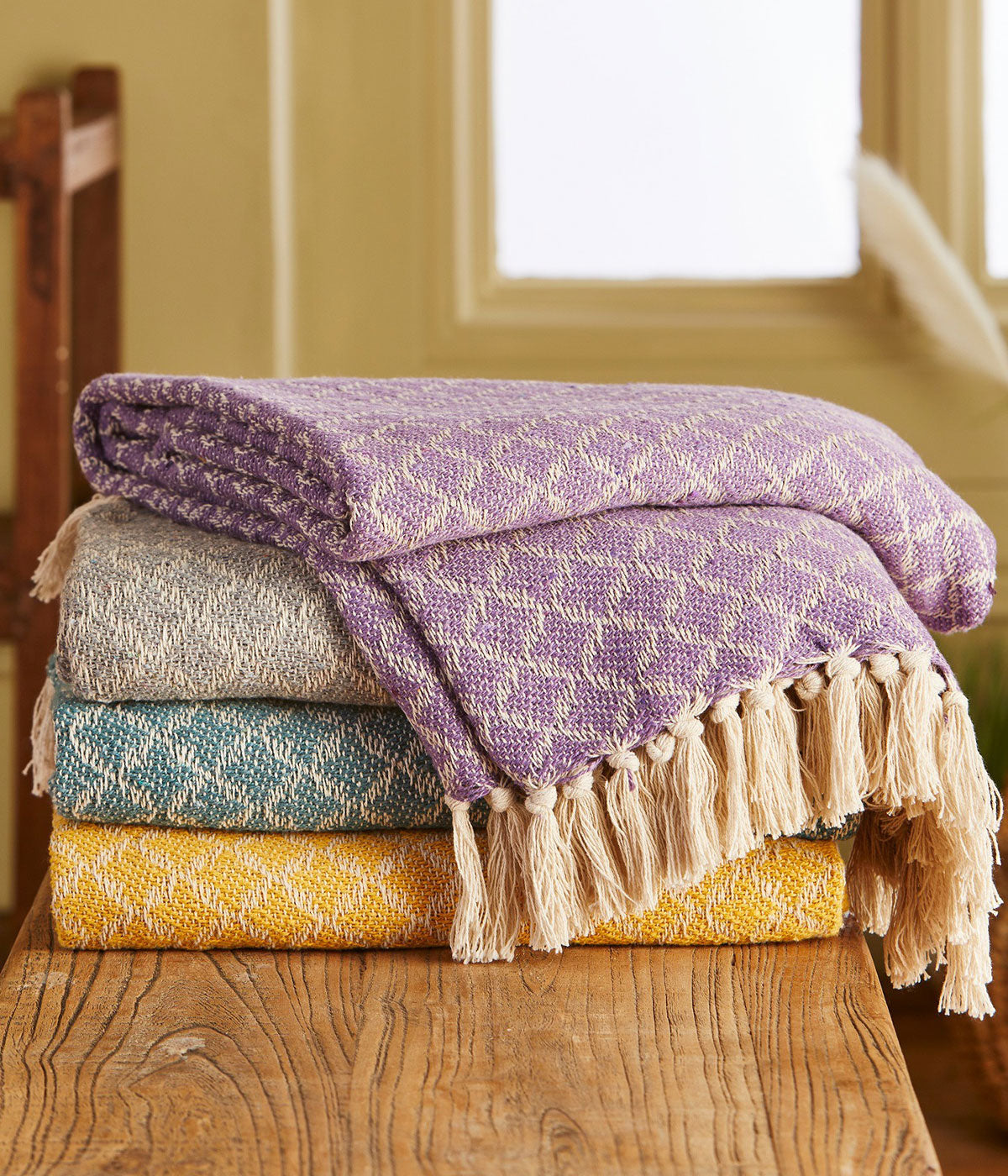 Recycled Cotton Throw