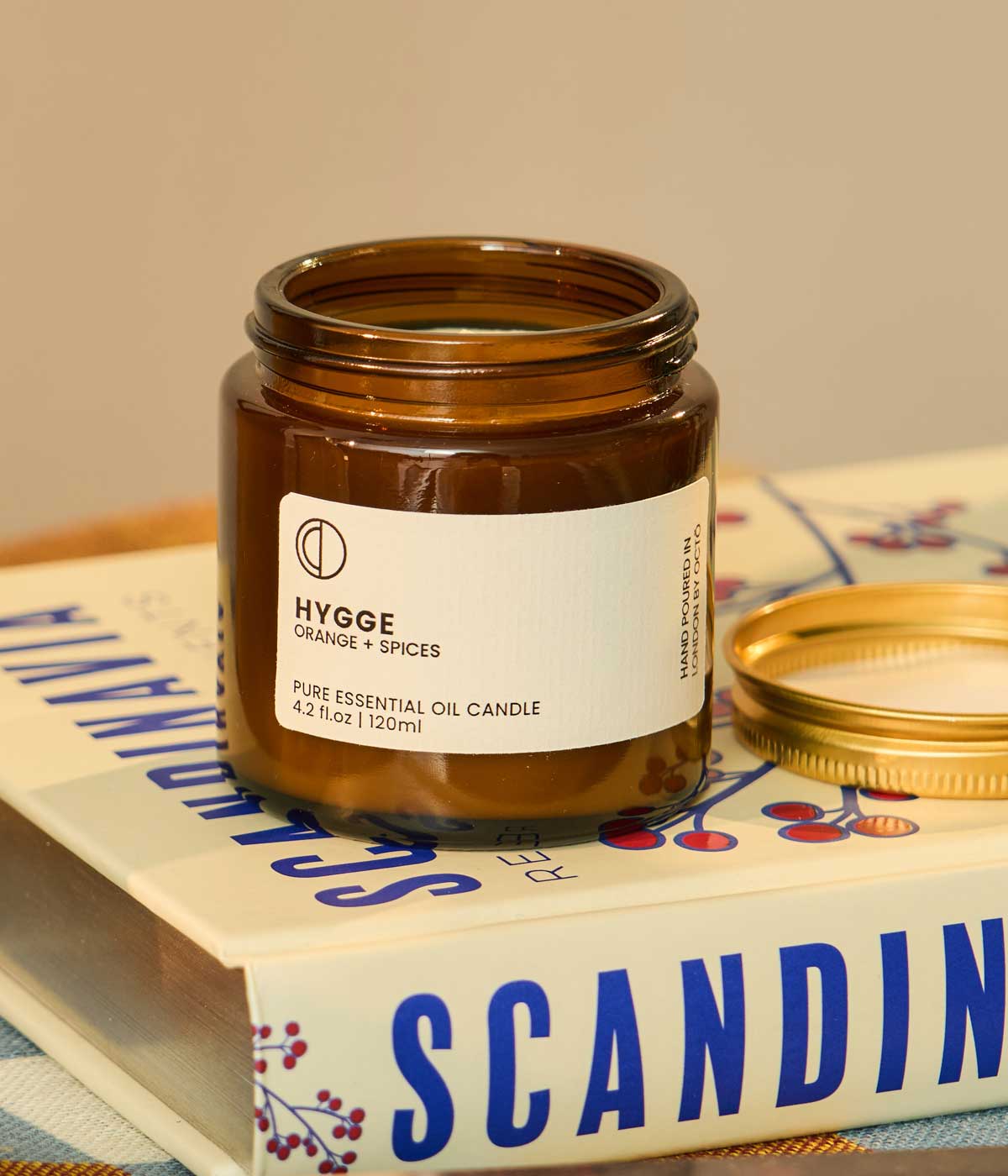 Octo Candle Jar 120ml