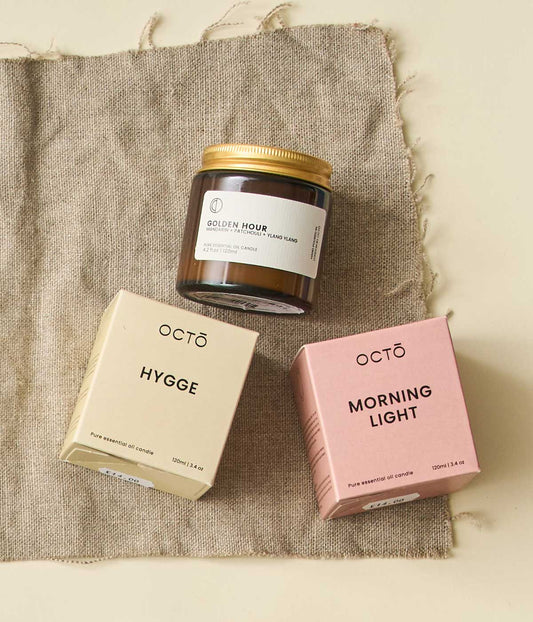 Octo Candle Jar 120ml