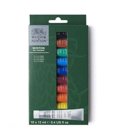 Oil Paint Set of 10 Windsor & Newton