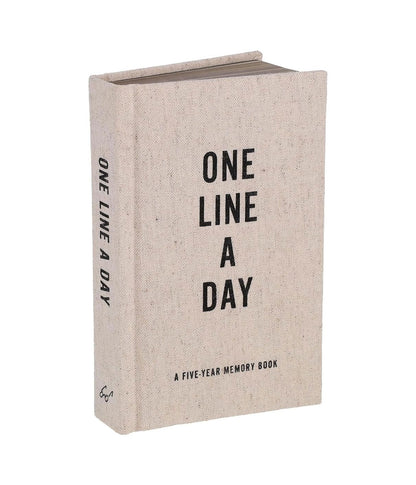 One Line a Day Canvas Diary
