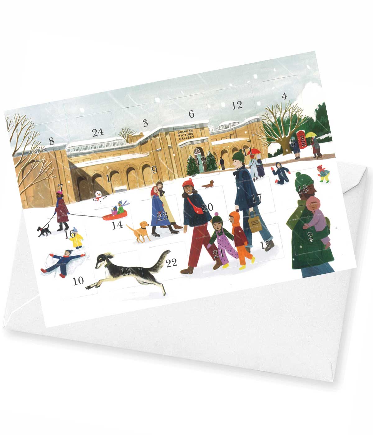 Dulwich Picture Gallery Advent Calendar Card