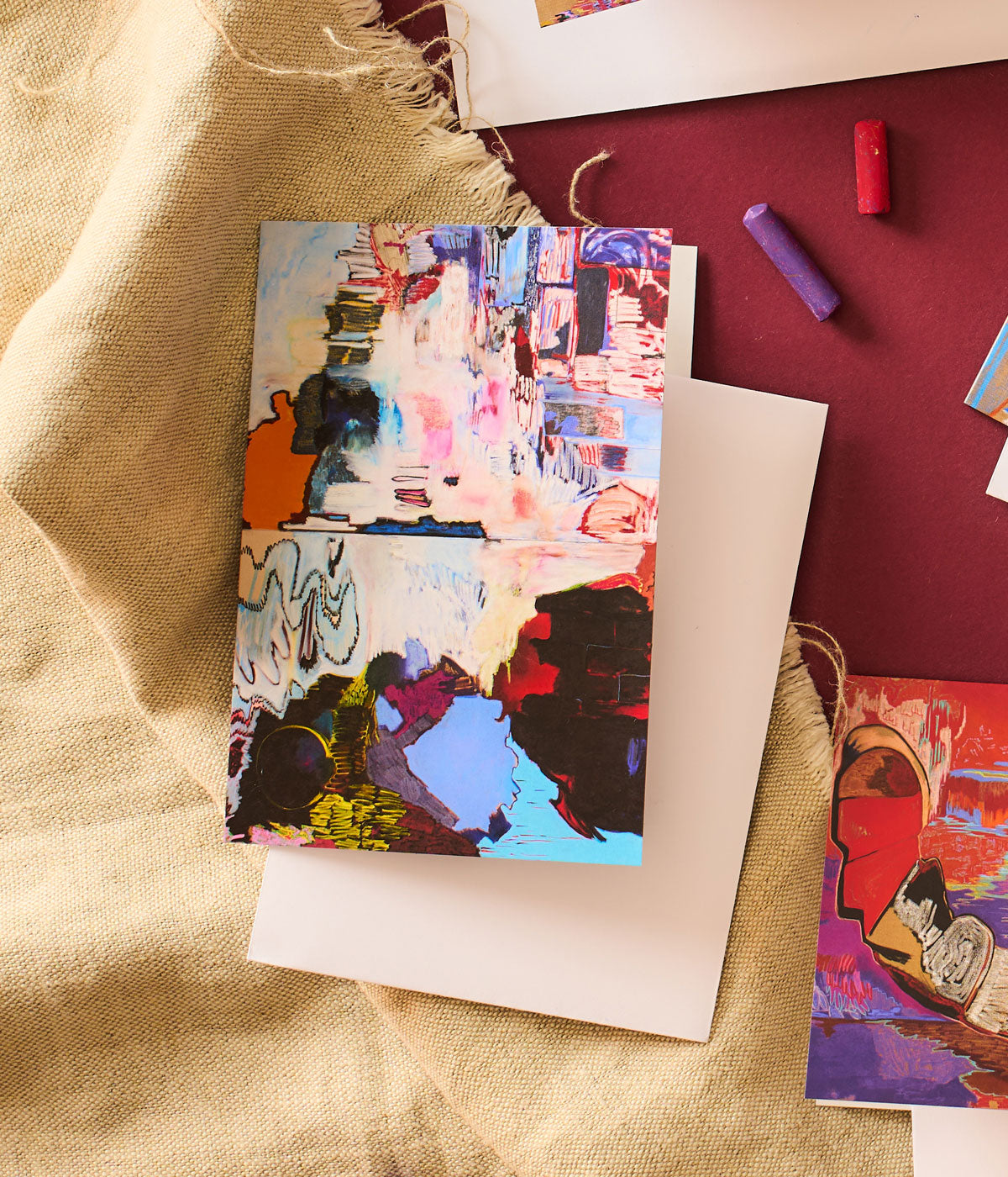 Rachel Jones Gated Canyons Greetings Card 3
