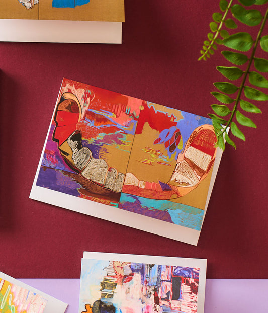 Rachel Jones Gated Canyons Greetings Card 5