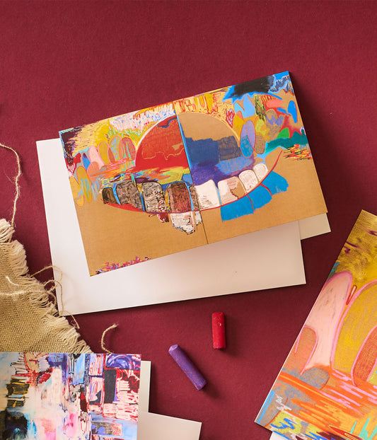 Rachel Jones Gated Canyons Greetings Card 7