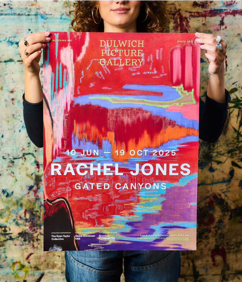 Rachel Jones Exhibition Poster – Dulwich Picture Gallery Shop