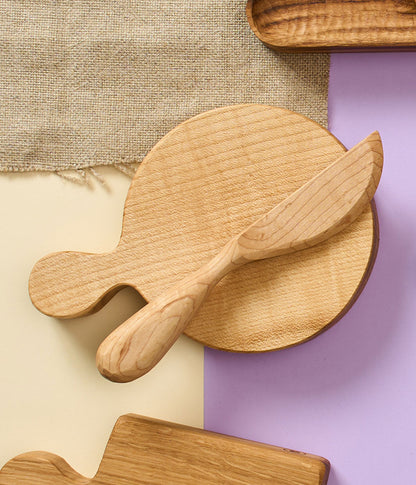 Wooden Chunky Spreader Knife