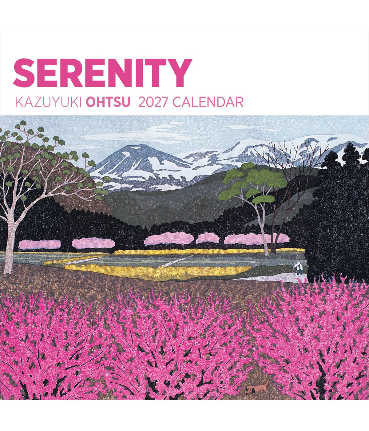 2027 Serenity: Kazuyuki Ohtsu Wall Calendar