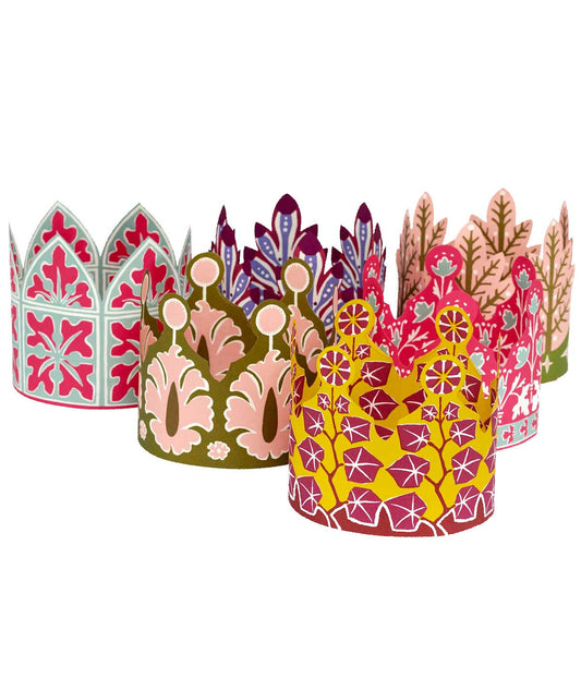 Pack of Six Coronet Party Hats