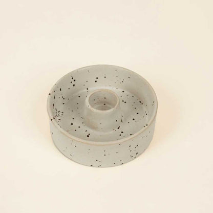 7/8” Stone Speckle Candle Holder