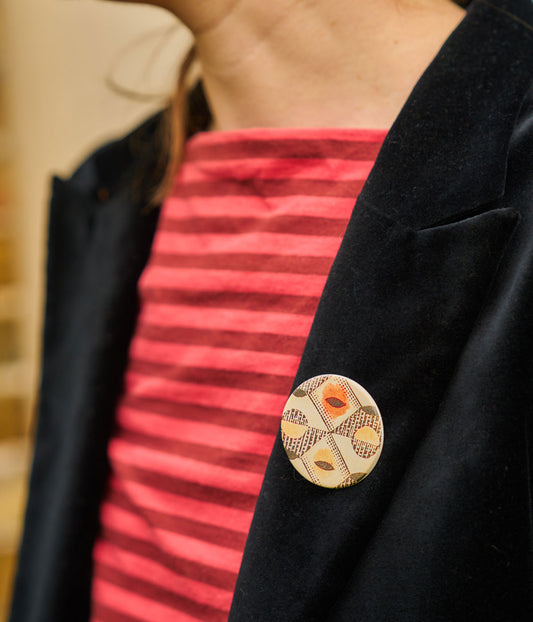 Tirzah Garwood Geometric Brooch