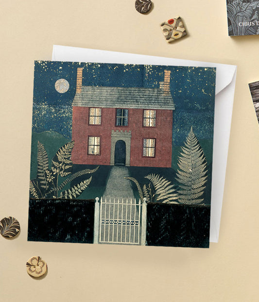 Tirzah Garwood House at Night Greetings Card