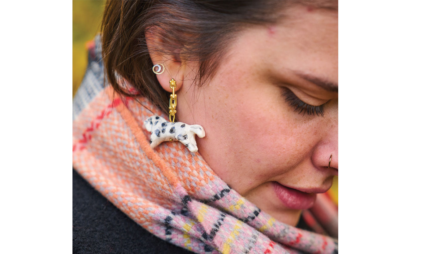 Violeta Bravo x DPG Horse Earrings