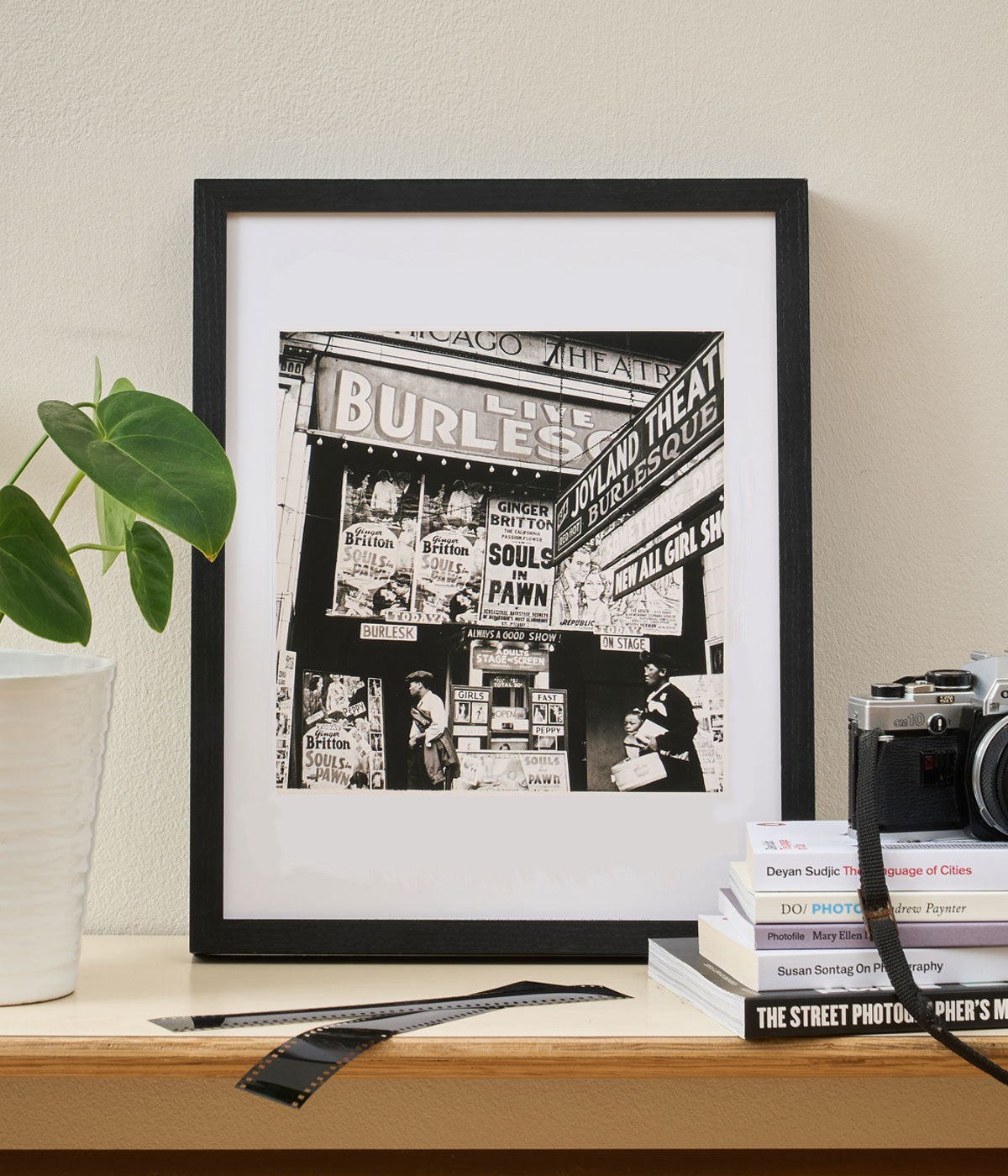 Walker Evans Mini Print (Untitled) Burlesque Signs