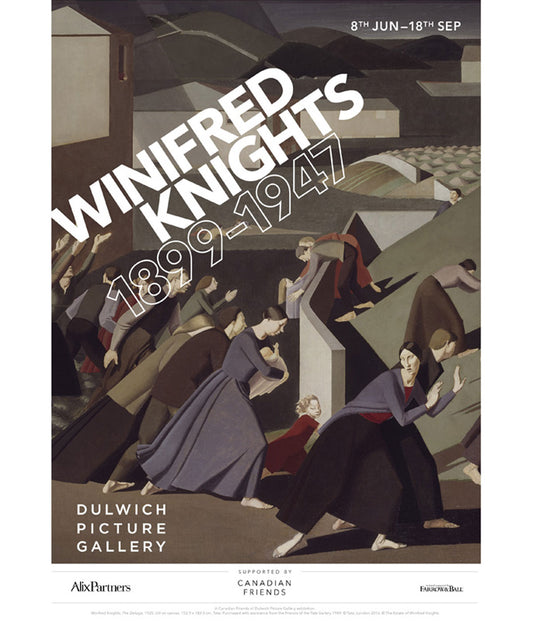 Winifred Knights Exhibition Poster