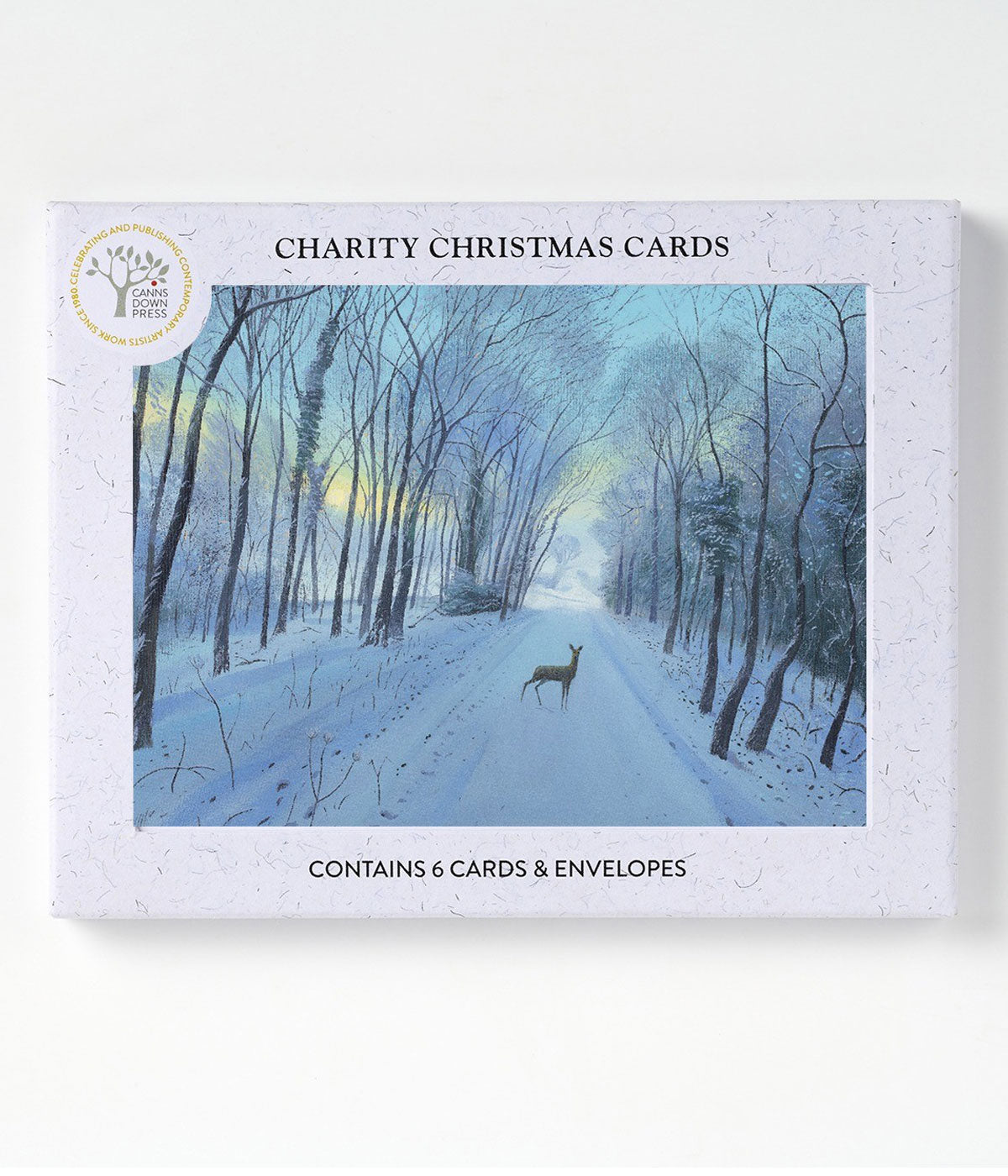 Hely Hutchinson Snow in the Morning Christmas Card Pack of 6