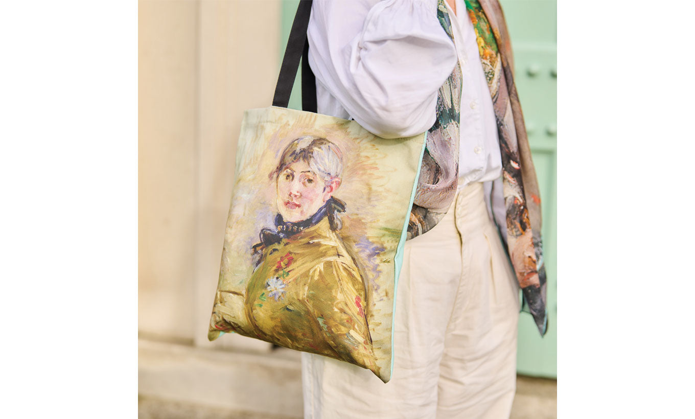 Berthe Morisot Self Portrait Tote Bag
