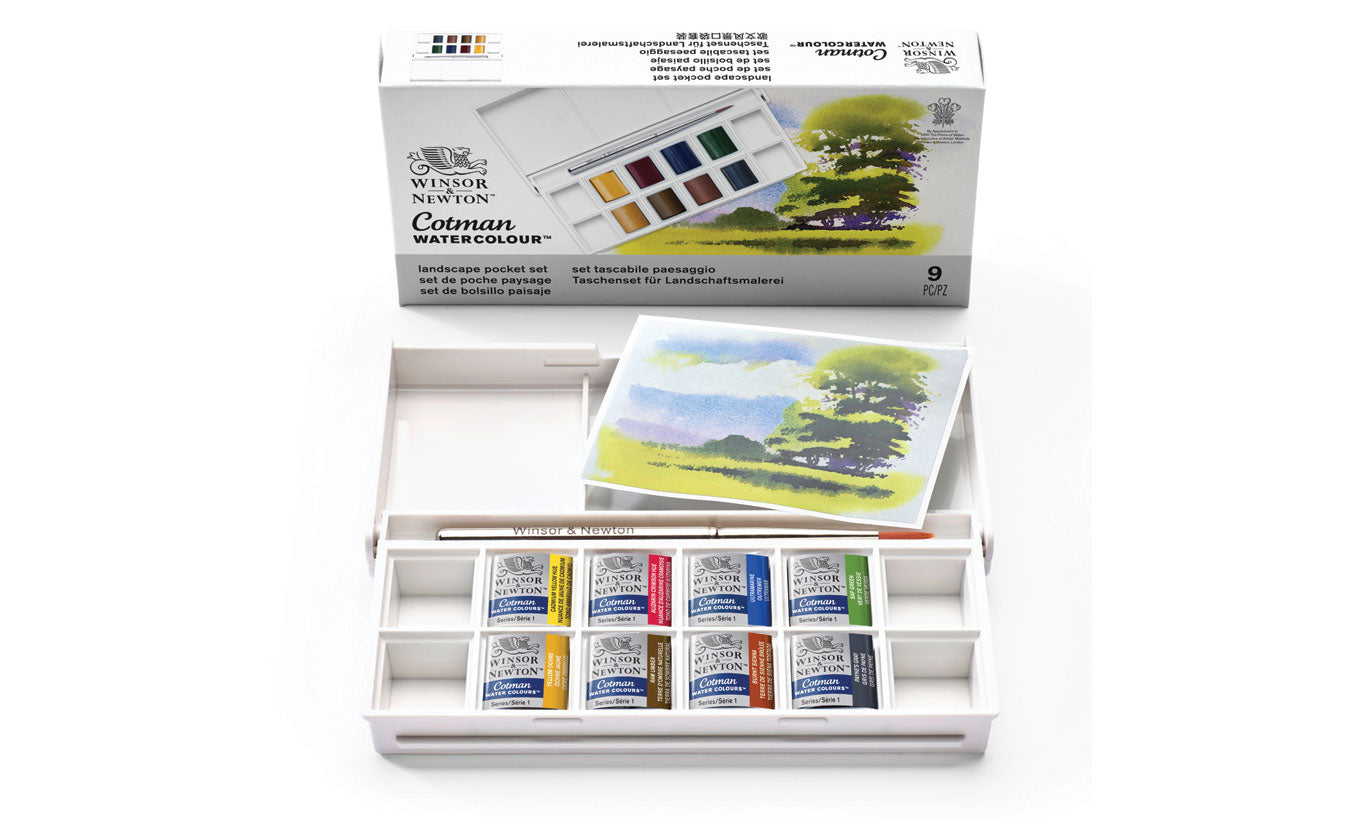Watercolour Paint Pocket Set