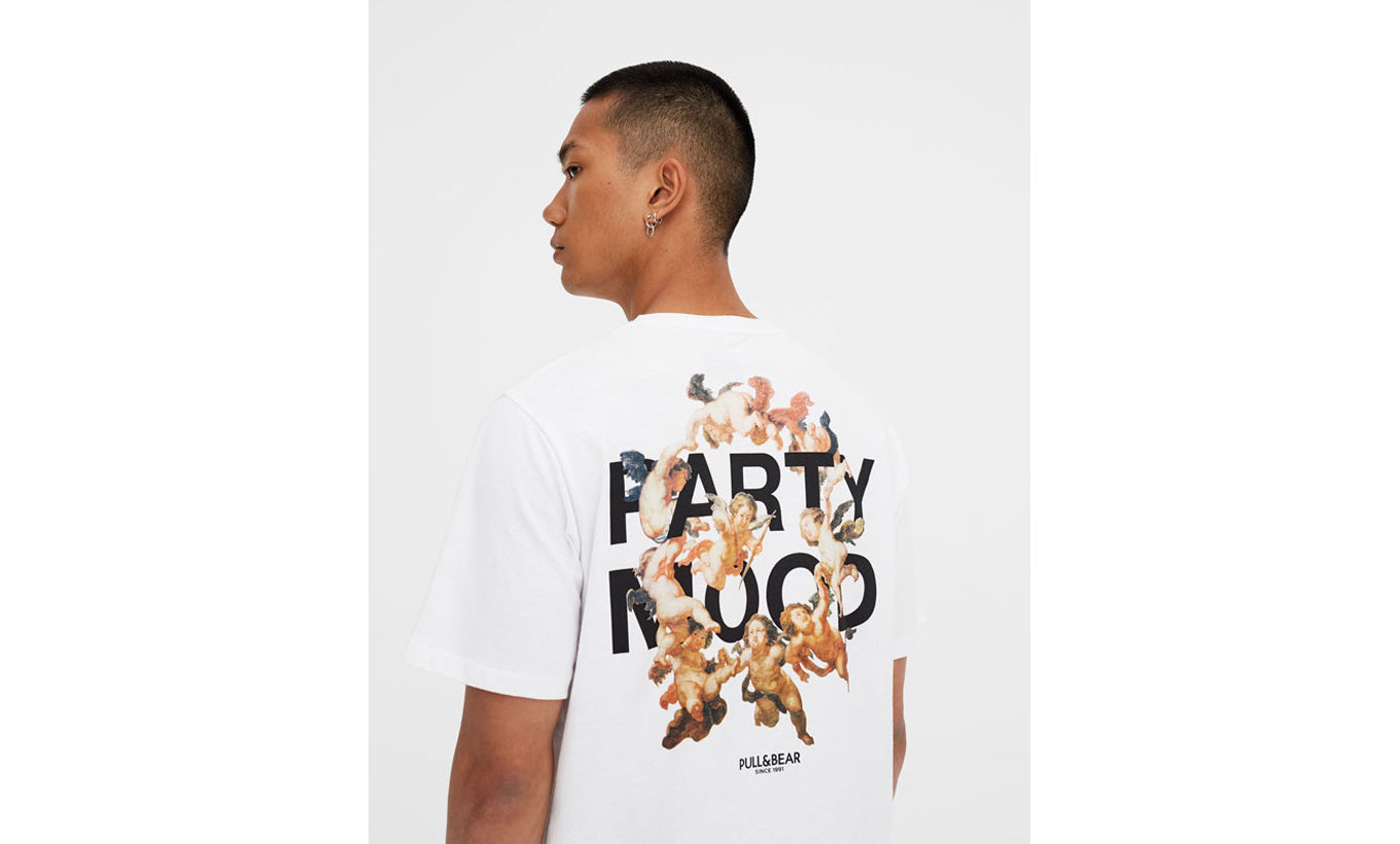 Pull & Bear Party Mood T-shirt